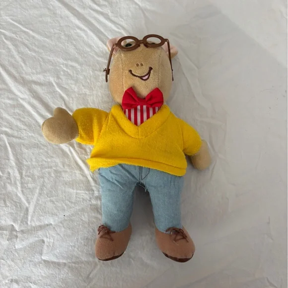 1987 Arthur Set Collection 3 Arthur Dolls 1 DW Read 1 Backpack Original PBS - Picture 9 of 15